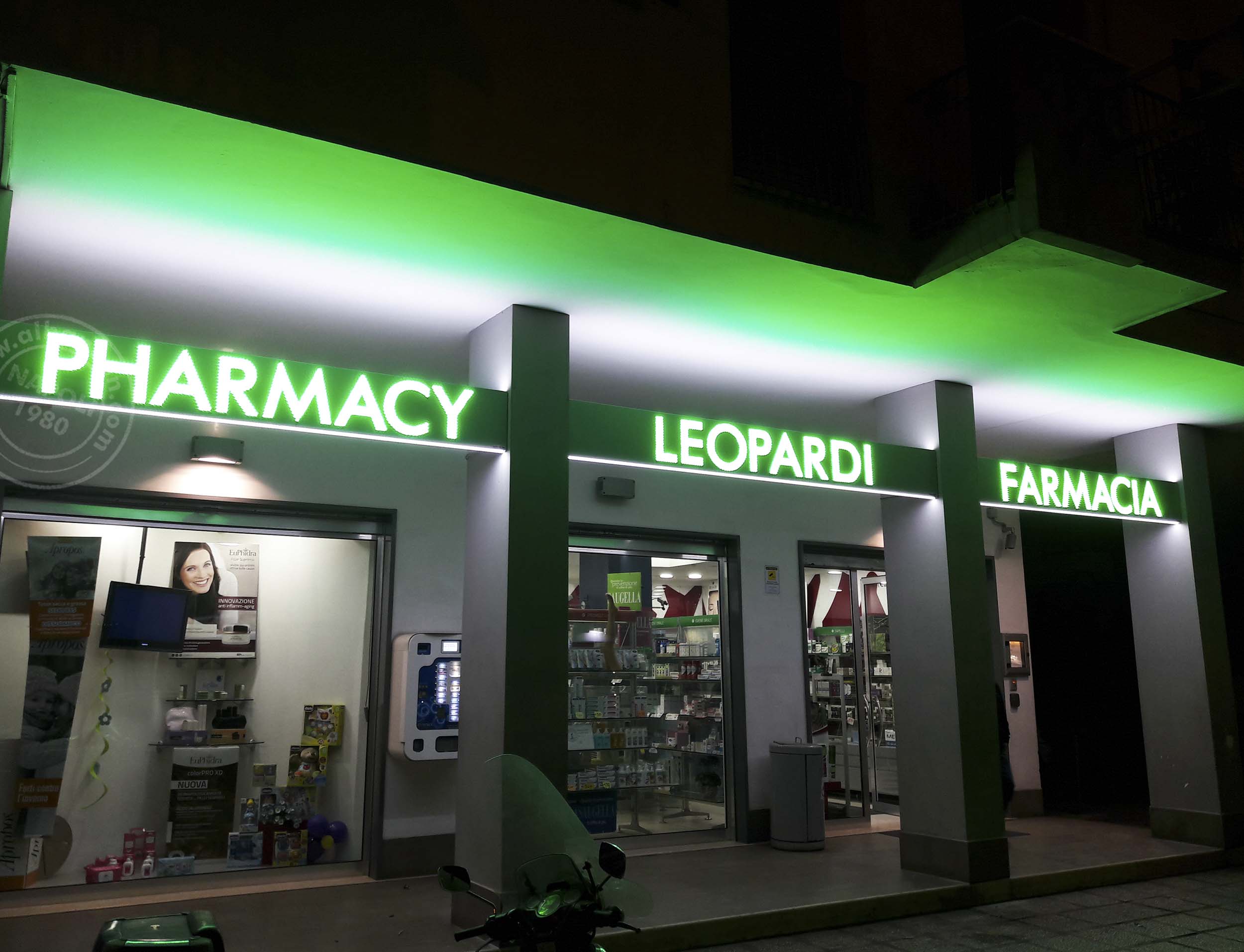 Insegna Farmacia LED a Vista